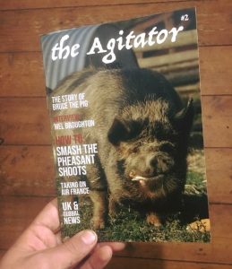 Photo of the magazine called The Agitator